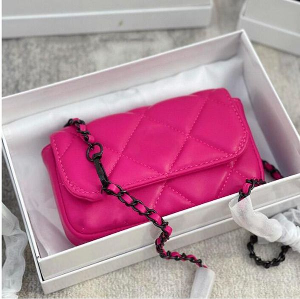 tz 2022 fashion women designer bags solid color flap mini french shoulder bag ruthenium metal chain hardware cross body fanny pack quilted h
tz 2022 fashion women designer bags solid color flap mini french shoulder bag ruthenium metal chain hardware cross body fanny pack quilted h