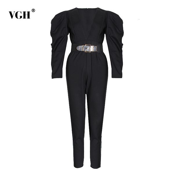 slim black jumpsuit for women o neck long sleeve high waist with sashes solid jumpsuits female fashion clothing style 210507, Black;white
slim black jumpsuit for women o neck long sleeve high waist with sashes solid jumpsuits female fashion clothing style 210507, Black;white