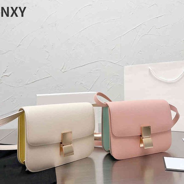 evening bag creative women's shoulder tofu bag rose gold designer premium oblique women purse 220414
evening bag creative women's shoulder tofu bag rose gold designer premium oblique women purse 220414