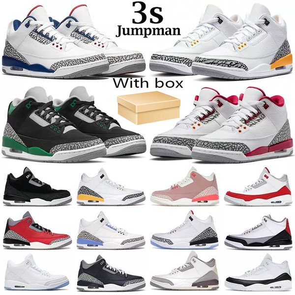 with box basketball shoes men 3s jumpman 3 cardinal red racer blue cool grey hall of fame court purple laser orange mens trainers outdoor sp
with box basketball shoes men 3s jumpman 3 cardinal red racer blue cool grey hall of fame court purple laser orange mens trainers outdoor sp