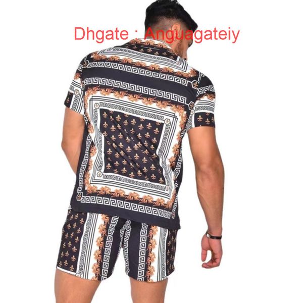 fashion luxury mens tracksuit hawaiian sets t-shirts printing summer men swim short sleeve button shirts beach shorts streetwear casual shir, Gray
fashion luxury mens tracksuit hawaiian sets t-shirts printing summer men swim short sleeve button shirts beach shorts streetwear casual shir, Gray