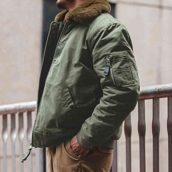 men's jackets madden tooling american b15 bomber military jacket warm suede collar coat cotton men's hov7, Black;brown
men's jackets madden tooling american b15 bomber military jacket warm suede collar coat cotton men's hov7, Black;brown
