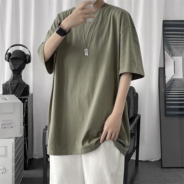 hybskr 100% cotton men's t shirts summer solid color casual short sleeve tees for man basic t-shirt couple male tees 220520, White;black
hybskr 100% cotton men's t shirts summer solid color casual short sleeve tees for man basic t-shirt couple male tees 220520, White;black