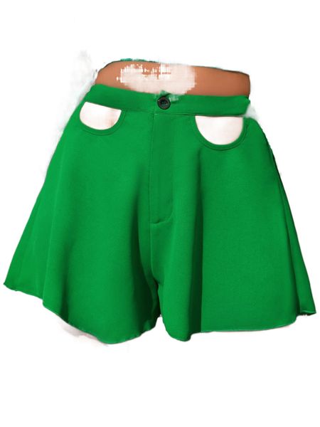 sxy cut out high waist shorts s8cy#, White;black 
sxy cut out high waist shorts s8cy#, White;black