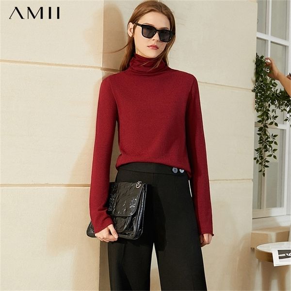 amii minimalism winter sweaters for women fashion solid women's turtleneck sweater causal olstyle knitted pullover 12030562 201225, White;black
amii minimalism winter sweaters for women fashion solid women's turtleneck sweater causal olstyle knitted pullover 12030562 201225, White;black