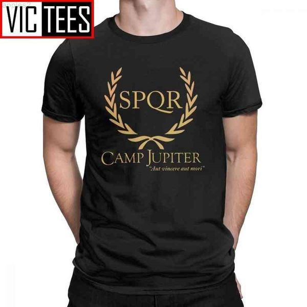 men spqr t camp halfblood percy son t-s stylish crewneck cotton tee shirt plus size, White;black
men spqr t camp halfblood percy son t-s stylish crewneck cotton tee shirt plus size, White;black