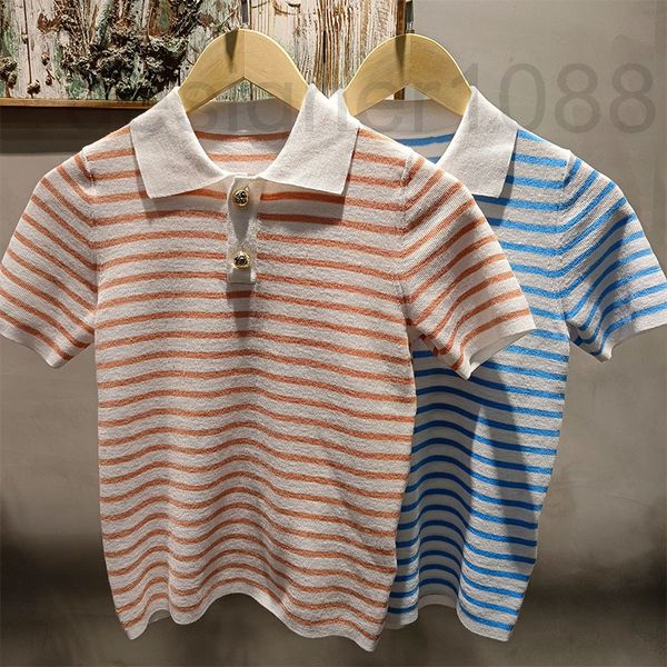 women's polos designer navy style knitted polo women's stripe short sleeve fashion t-shirt 2022 summer new product cbb6, White
women's polos designer navy style knitted polo women's stripe short sleeve fashion t-shirt 2022 summer new product cbb6, White