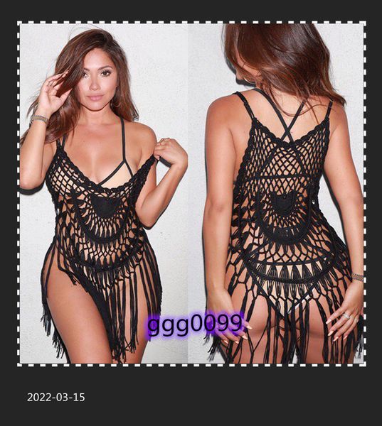 female openwork beach women bathing suits cover crochet bikini tassel blouse dress
female openwork beach women bathing suits cover crochet bikini tassel blouse dress