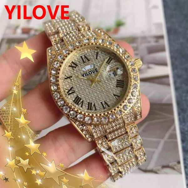 luxury designer classic fashion watch set colored diamond size 40mm clock sapphire glass men's women's favorite christmas gift wri, Slivery;brown
luxury designer classic fashion watch set colored diamond size 40mm clock sapphire glass men's women's favorite christmas gift wri, Slivery;brown