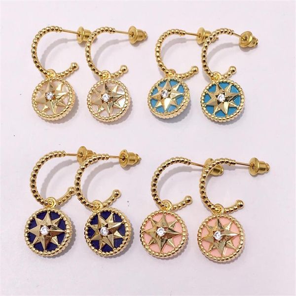 fahion stainless steel eight-pointed star ear hook 18k gold stud earrings rose gold stud earrings for woman309g, Golden;silver
fahion stainless steel eight-pointed star ear hook 18k gold stud earrings rose gold stud earrings for woman309g, Golden;silver