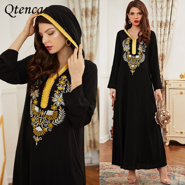 muslim fashion hooded abaya dress for women moroccan kaftan vintage floral embroidery black dubai arabic oman islam clothes 4xl, Red
muslim fashion hooded abaya dress for women moroccan kaftan vintage floral embroidery black dubai arabic oman islam clothes 4xl, Red