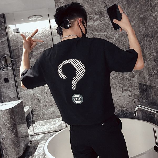 men's casual tee t shirt summer o neck question mark printing streetwear s-3xl, White;black
men's casual tee t shirt summer o neck question mark printing streetwear s-3xl, White;black