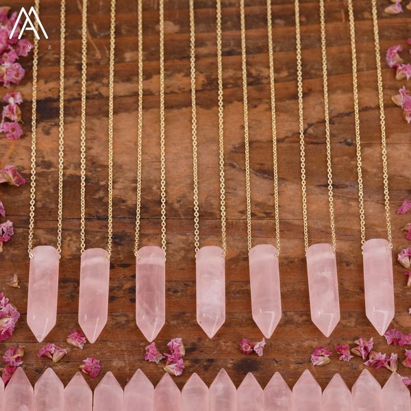 natural stone hexagonal prism pendant necklace rose quartz opal amthyst healing crystal chakra charms necklaces for women jewelry, Silver
natural stone hexagonal prism pendant necklace rose quartz opal amthyst healing crystal chakra charms necklaces for women jewelry, Silver