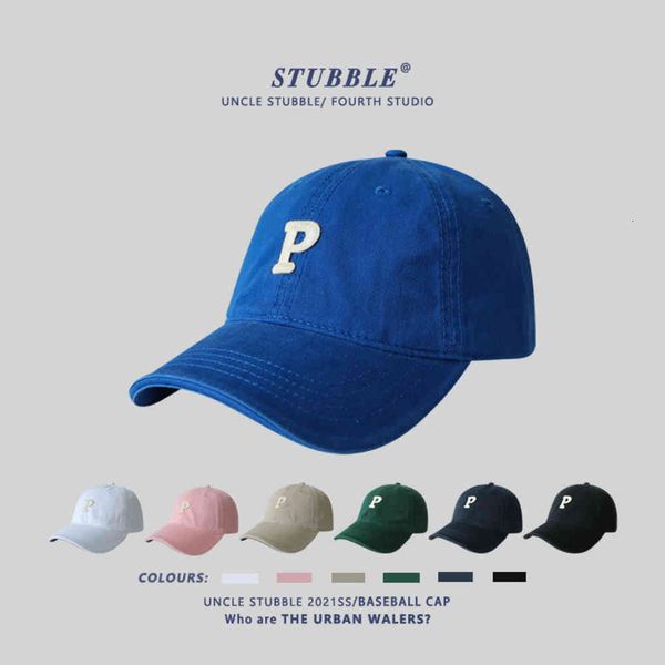 good version korean hat girls' letter p embroidered baseball cap four seasons couple soft duck tongue cap men, Blue;gray
good version korean hat girls' letter p embroidered baseball cap four seasons couple soft duck tongue cap men, Blue;gray