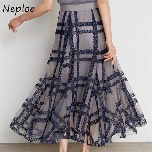 neploe autumn women faldas high waist contrast color mid calf plaid lace ball grown skirt japanese kawaii jupe 220324, Black
neploe autumn women faldas high waist contrast color mid calf plaid lace ball grown skirt japanese kawaii jupe 220324, Black