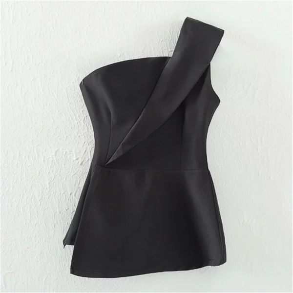 new european fashion 3d oneshoulder t shirt women slim sleeveless t shirts slit graceful ladies short tees 64693 210320, White
new european fashion 3d oneshoulder t shirt women slim sleeveless t shirts slit graceful ladies short tees 64693 210320, White