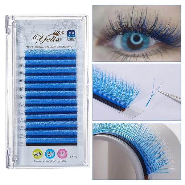 yelix colored lashes y blue yy shape extensions 0.05 bcccd natural soft es synthetic mink bloom false eyelash 220621
yelix colored lashes y blue yy shape extensions 0.05 bcccd natural soft es synthetic mink bloom false eyelash 220621
