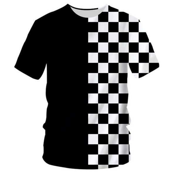 summer tee shirt homme fashion o neck 3d t shirts printed black and white plaid hip hop 5xl 6xl habiliment man 220607, White;black
summer tee shirt homme fashion o neck 3d t shirts printed black and white plaid hip hop 5xl 6xl habiliment man 220607, White;black