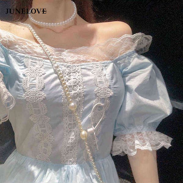 nxy casual dress junelove women elegant lace ruffles slim dress romantic fairy party dress summer gentle sweet lolita style princess vestido, Black;gray
nxy casual dress junelove women elegant lace ruffles slim dress romantic fairy party dress summer gentle sweet lolita style princess vestido, Black;gray