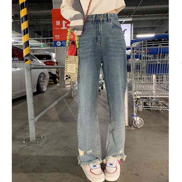 women's pants & capris jingtian ripped jeans women's high waist hanging feeling wide leg pants loose straight tube design ground d, Black;white
women's pants & capris jingtian ripped jeans women's high waist hanging feeling wide leg pants loose straight tube design ground d, Black;white