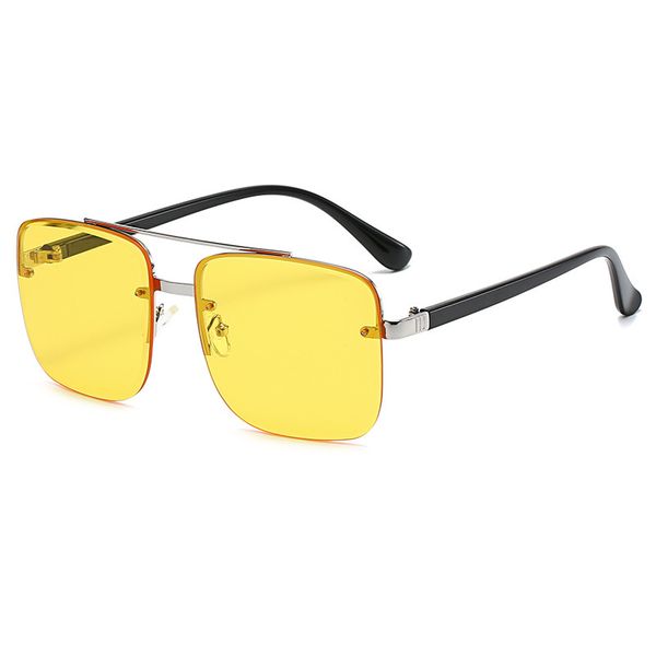 fashion sunglasses semi-rimless sun glasses for men and women with uv400 protection jh1197, White;black
fashion sunglasses semi-rimless sun glasses for men and women with uv400 protection jh1197, White;black