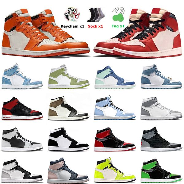 2022 with socks mens jumpman 1 high og basketball shoes jorden1s university blue dark mocha patent royal bred text chicago reimagined starfi, White;red
2022 with socks mens jumpman 1 high og basketball shoes jorden1s university blue dark mocha patent royal bred text chicago reimagined starfi, White;red