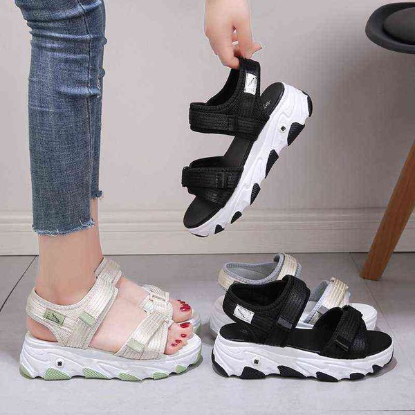 summer casual platform sandals for women fashion beach sports sandals y220526, Black
summer casual platform sandals for women fashion beach sports sandals y220526, Black