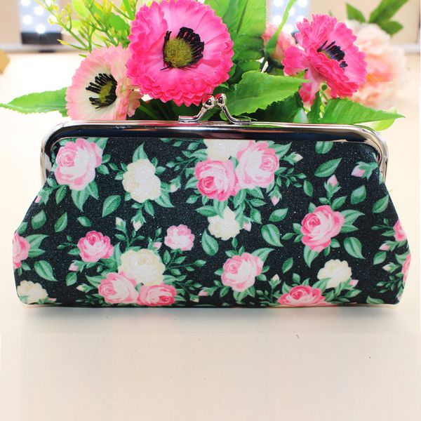 dhl200pcs coin purses women canvas retro floral prints single layer phone long wallet 6inch, Red;black
dhl200pcs coin purses women canvas retro floral prints single layer phone long wallet 6inch, Red;black