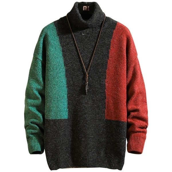 new winter turtleneck pullover mens sweater fashion designer sweater mens long sleeve sweats ropa de hombre plus size m5x 201125, White;black
new winter turtleneck pullover mens sweater fashion designer sweater mens long sleeve sweats ropa de hombre plus size m5x 201125, White;black