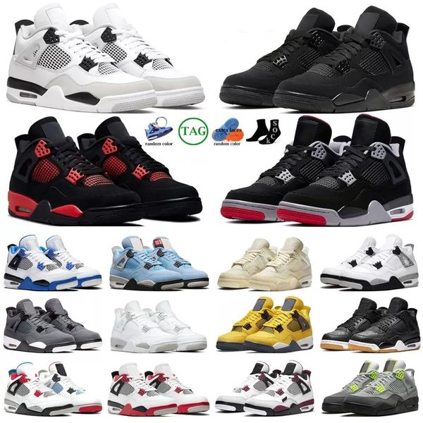 2022 women mens jumpman 4 basketball shoes 4s red blue thunder sail white oreo canvas black cat military canyon purple navy
2022 women mens jumpman 4 basketball shoes 4s red blue thunder sail white oreo canvas black cat military canyon purple navy