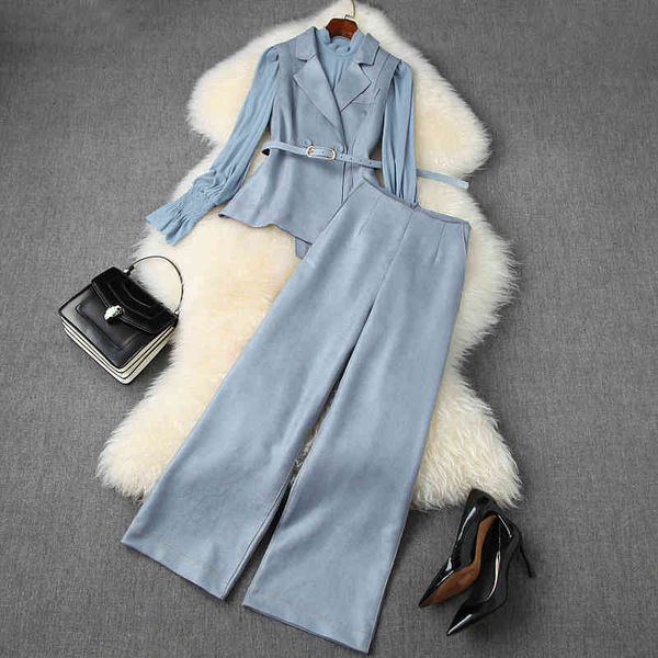 women's two piece pants autumn and winter women's elastic mesh + suit collar vest high waist wide leg pants three piece t11193, White
women's two piece pants autumn and winter women's elastic mesh + suit collar vest high waist wide leg pants three piece t11193, White