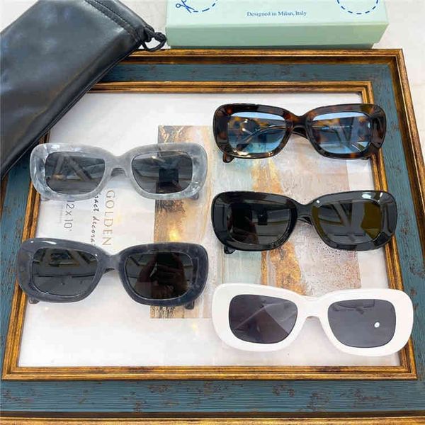 2022 brand trend fashion sunglasses for men and women off new men's white cat's same oval mri019, White;black
2022 brand trend fashion sunglasses for men and women off new men's white cat's same oval mri019, White;black