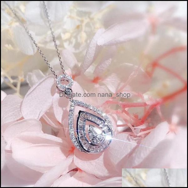 pendant necklaces pendants jewelry sterling sier crystal zircon fashion female drop rhinestone birthda dsx, Silver
pendant necklaces pendants jewelry sterling sier crystal zircon fashion female drop rhinestone birthda dsx, Silver