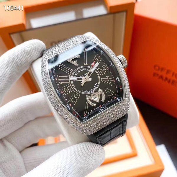 luxury men's watch swimming watch sapphire mirror brick frame night luminous waterproof 50m chronograph, Slivery;brown
luxury men's watch swimming watch sapphire mirror brick frame night luminous waterproof 50m chronograph, Slivery;brown