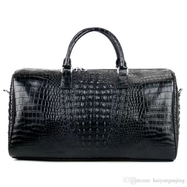 male genuine leather travel bag large crocodile pattern big fitness handbag luggage drums shoulder business computer bags black men handbags
male genuine leather travel bag large crocodile pattern big fitness handbag luggage drums shoulder business computer bags black men handbags