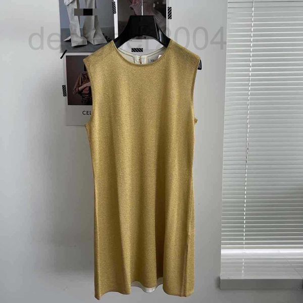 casual dresses designer spring / summer 2022 new round neck gold thread knitted dress kksu, Black;gray
casual dresses designer spring / summer 2022 new round neck gold thread knitted dress kksu, Black;gray