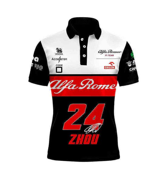 f1 men's polo shirt formula 1 alfa romeo team 2021 sauber racing raikkonen summer 2022 loose casual sports fan motorcycle t-shirt 98dx, White;black
f1 men's polo shirt formula 1 alfa romeo team 2021 sauber racing raikkonen summer 2022 loose casual sports fan motorcycle t-shirt 98dx, White;black