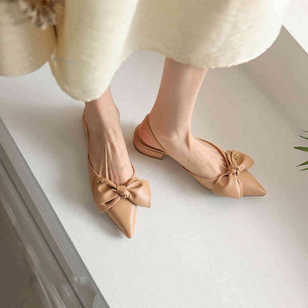 sandals white ~ pointed bow flat bottom baotou sandals women's summer leather heel shoes hwi3, Black
sandals white ~ pointed bow flat bottom baotou sandals women's summer leather heel shoes hwi3, Black