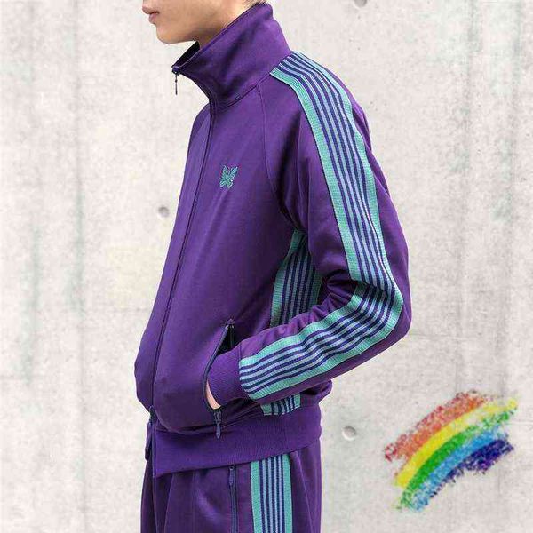 jacket purple needle men women high street butterfly embroidery needles track jacket outerwear jackets awge t220721, Gray
jacket purple needle men women high street butterfly embroidery needles track jacket outerwear jackets awge t220721, Gray