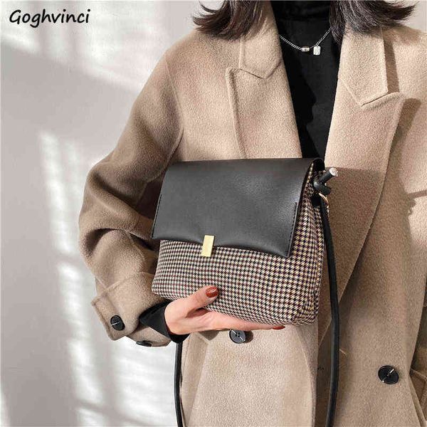 women satchels jacquard houndstooth vintage retro large tote message handbags leisure japanese ulzzang shoulder new designers y220401
women satchels jacquard houndstooth vintage retro large tote message handbags leisure japanese ulzzang shoulder new designers y220401