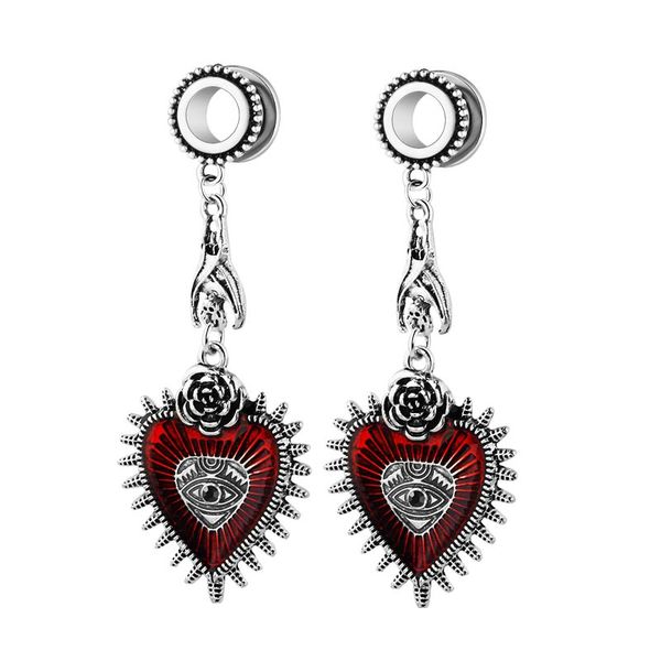 wholesales dangle ear and plugs eyes cool 6-16mm body piercing flesh tunnels 00g gauges gauges stretcher, Silver
wholesales dangle ear and plugs eyes cool 6-16mm body piercing flesh tunnels 00g gauges gauges stretcher, Silver