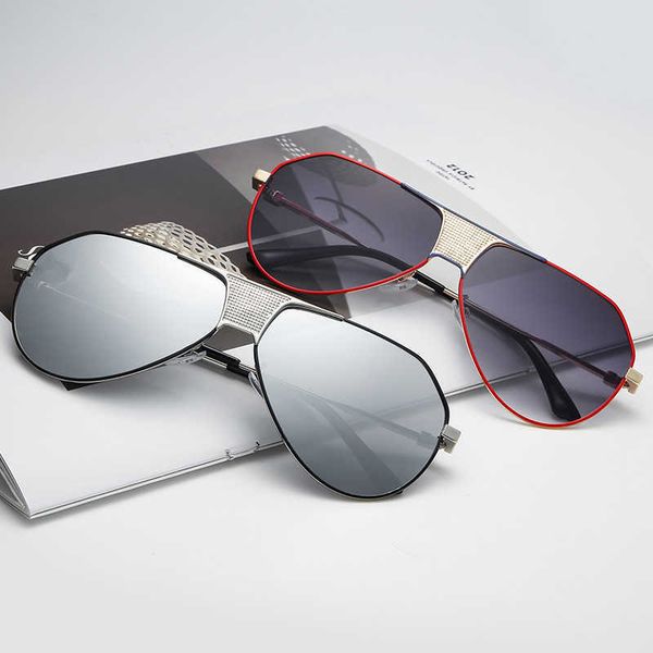 2021 brand design sunglasses women men designer mirror good quality fashion metal oversized sun glasses vintage female male uv400 with box, White;black
2021 brand design sunglasses women men designer mirror good quality fashion metal oversized sun glasses vintage female male uv400 with box, White;black