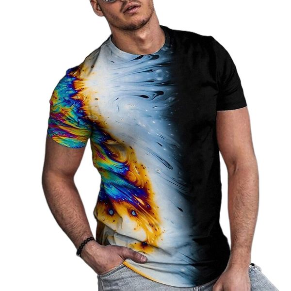 men's tee t shirt 3d print graphic oil painting plus size crew neck casual daily short sleeve basic designer slim fit big and tall a b, White;black
men's tee t shirt 3d print graphic oil painting plus size crew neck casual daily short sleeve basic designer slim fit big and tall a b, White;black