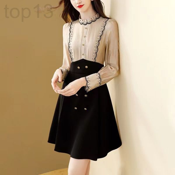 casual dresses designer temperament stitching fake two-piece dress women's long sleeve new autumn fashion casual skirt er5j, Black;gray
casual dresses designer temperament stitching fake two-piece dress women's long sleeve new autumn fashion casual skirt er5j, Black;gray