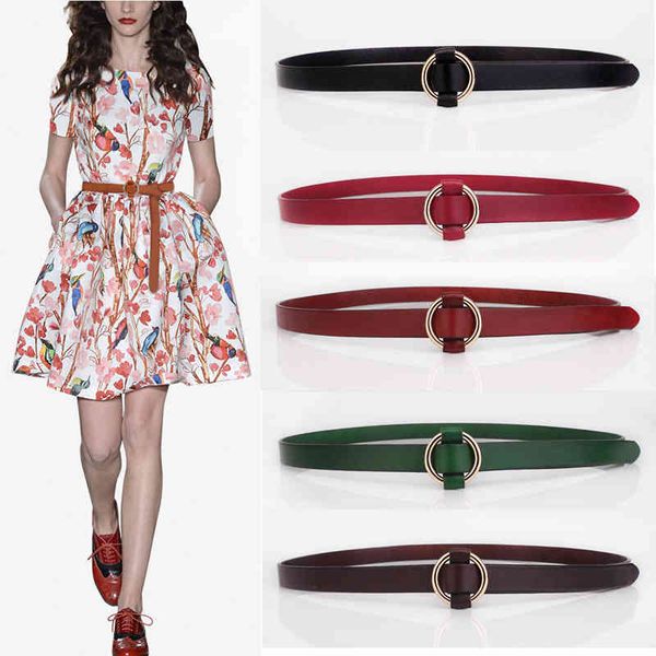 belts korea simple and versatile decorative round buckle leather belt black skirt knot ring thin rd2s, Black;brown
belts korea simple and versatile decorative round buckle leather belt black skirt knot ring thin rd2s, Black;brown