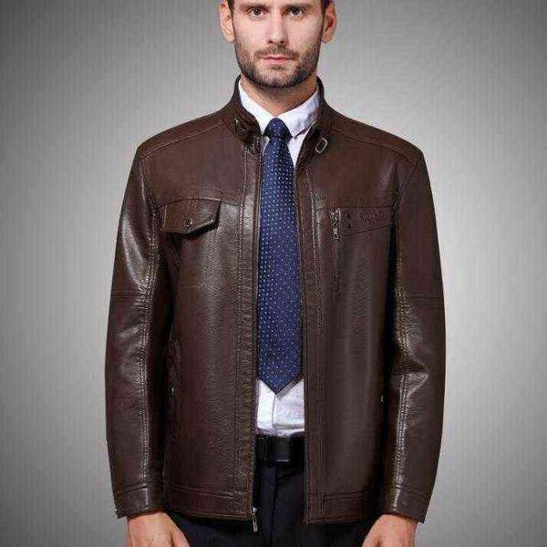 2020 autumn and winter new middle-aged men genuine leather jacket fashion business casual man plus velvet warm outerwear t220728, Black
2020 autumn and winter new middle-aged men genuine leather jacket fashion business casual man plus velvet warm outerwear t220728, Black