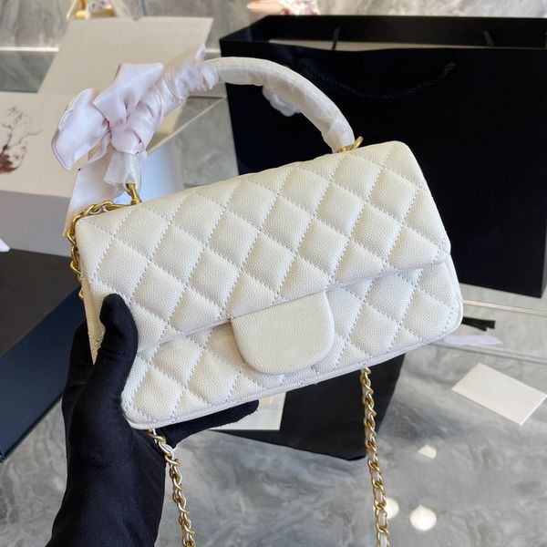 2022ss pearl caviar mini totes bags lambskin handle with ribbon classic quilted check metal chain shoulder crossbody designer luxury ladies
2022ss pearl caviar mini totes bags lambskin handle with ribbon classic quilted check metal chain shoulder crossbody designer luxury ladies