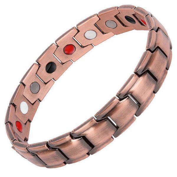 charm chain bracelets magnetic health bracelet physical therapy energy armband power negative ion, Black
charm chain bracelets magnetic health bracelet physical therapy energy armband power negative ion, Black