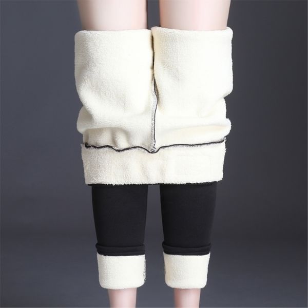 oumengk fashion high waist autumn winter women thick warm elastic pants quality s5xl trousers tight type pencil pants y200113, Black;white
oumengk fashion high waist autumn winter women thick warm elastic pants quality s5xl trousers tight type pencil pants y200113, Black;white
