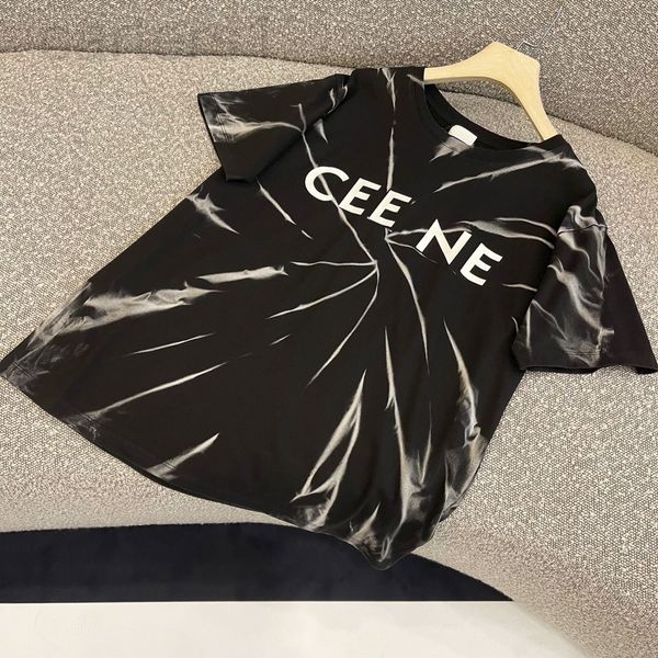 women's t-shirt designer ce home 22ss fashion brand early spring new letter printing tie dyeing short sleeves men and women lovers leis, White
women's t-shirt designer ce home 22ss fashion brand early spring new letter printing tie dyeing short sleeves men and women lovers leis, White